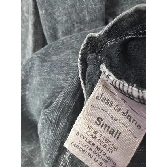 Jess & Jane Daisy Day Top S Womens Mineral Wash Gardening Pockets Lagen Look - Picture 6 of 7